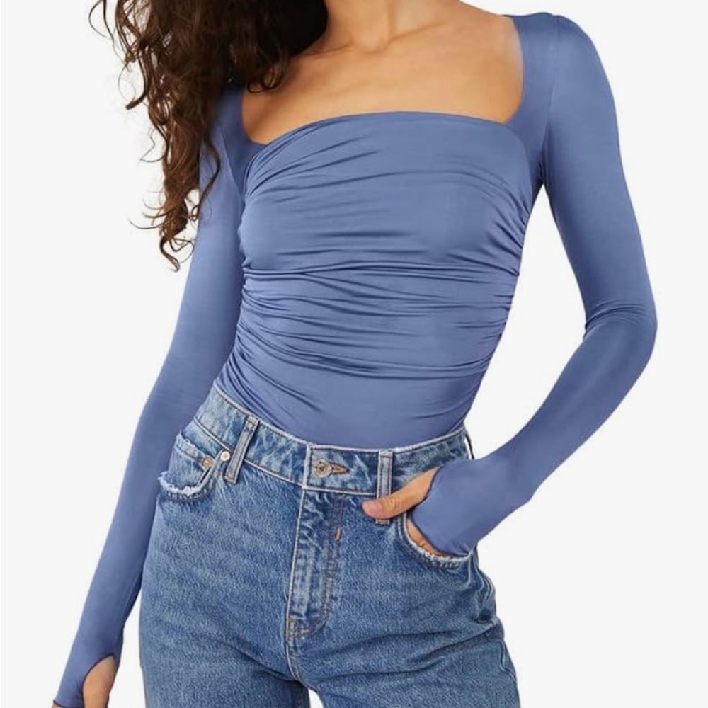 Free People • Wind Down Layering Top NEW Size Small - Picture 2 of 11